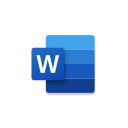 Microsoft Office 365 Word logo