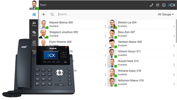 3CX voice/communication system